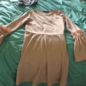 Light pink Boohoo dress
